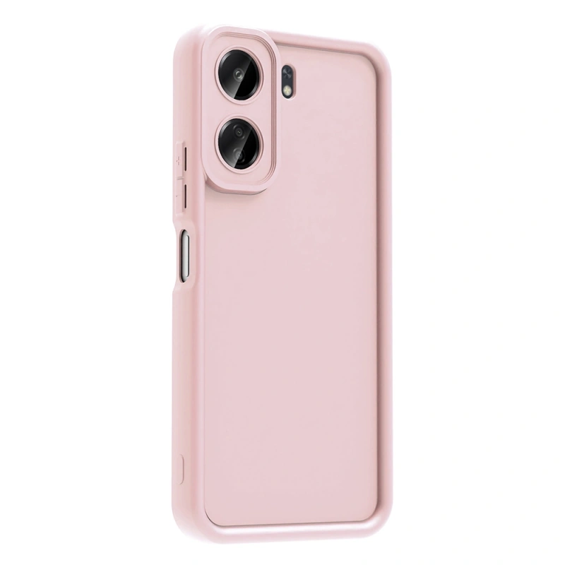 Xiaomi Poco C65 Kılıf Kamera Korumalı Zore Ananas Kapak