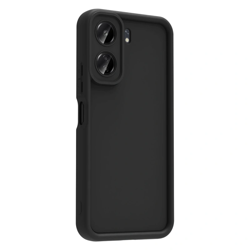 Xiaomi Poco C65 Kılıf Kamera Korumalı Zore Ananas Kapak