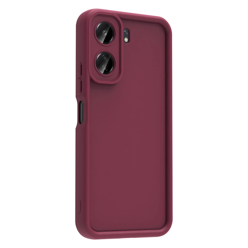 Xiaomi Poco C65 Kılıf Kamera Korumalı Zore Ananas Kapak