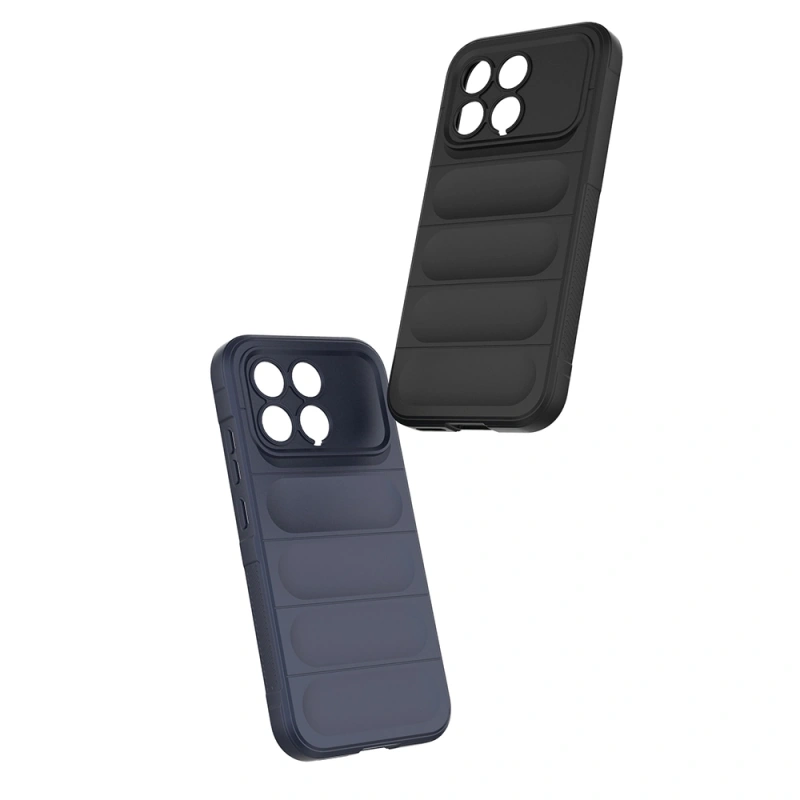 Xiaomi Poco F8 Pro Kılıf Esnek TPU Oyuklu Arka Yüzey Tasarımlı Zore Etnik Silikon Kapak