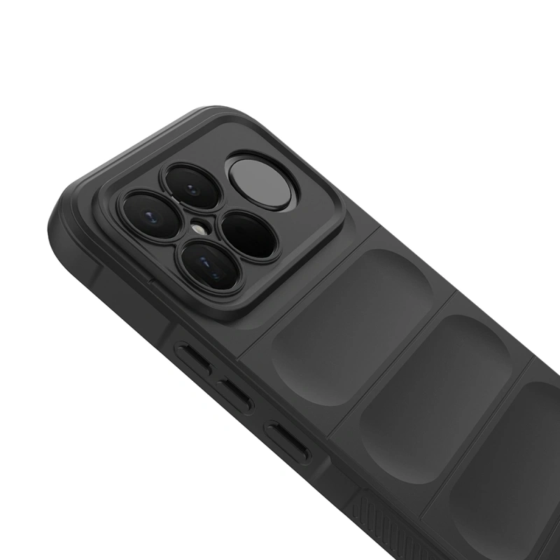 Xiaomi Poco F8 Ultra Kılıf Esnek TPU Oyuklu Arka Yüzey Tasarımlı Zore Etnik Silikon Kapak