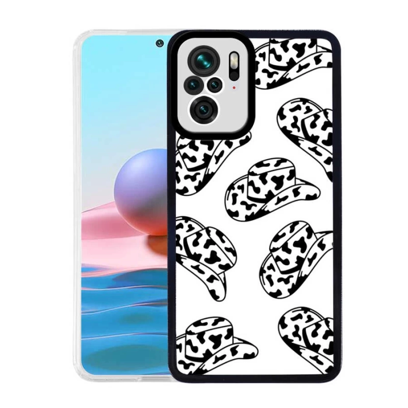 Xiaomi Poco M5S Kılıf Zore M-Fit Desenli Kapak