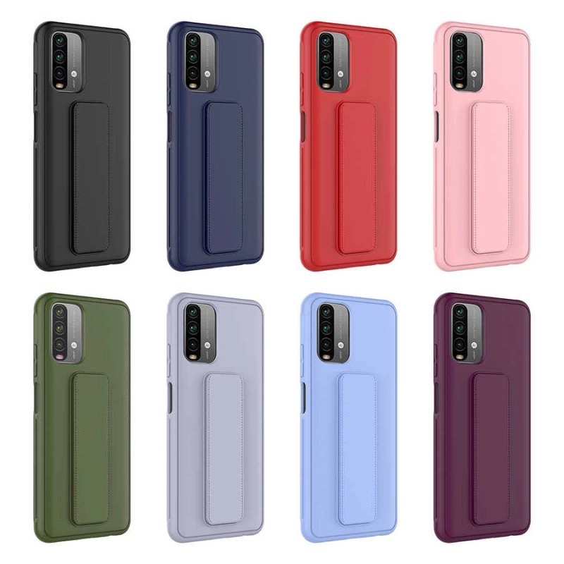 Xiaomi Poco M5S Kılıf Zore Qstand Kapak