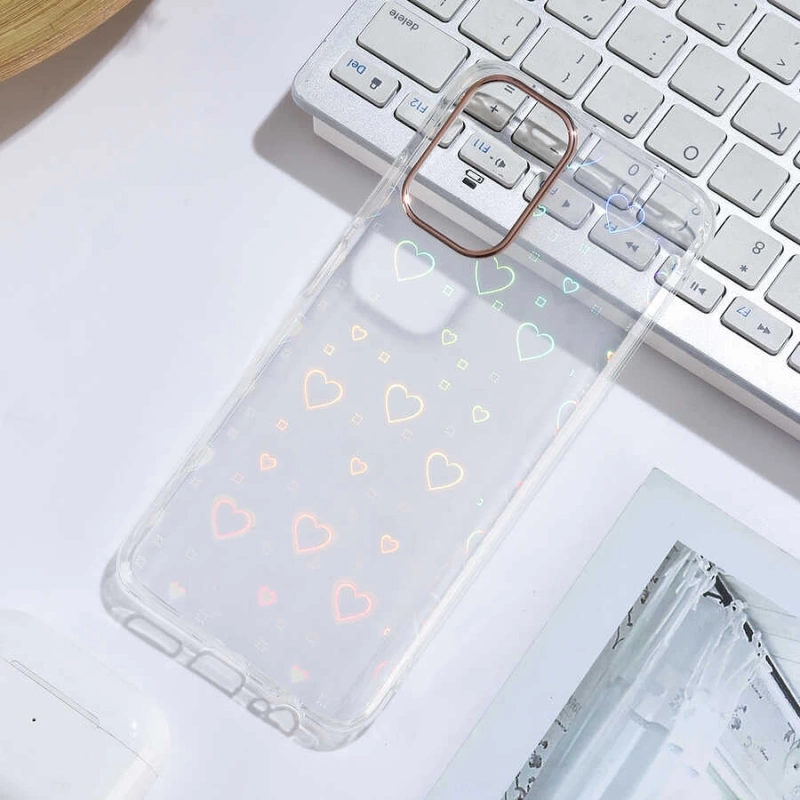 Xiaomi Poco M5S Kılıf Zore Sidney Desenli Sert Kapak