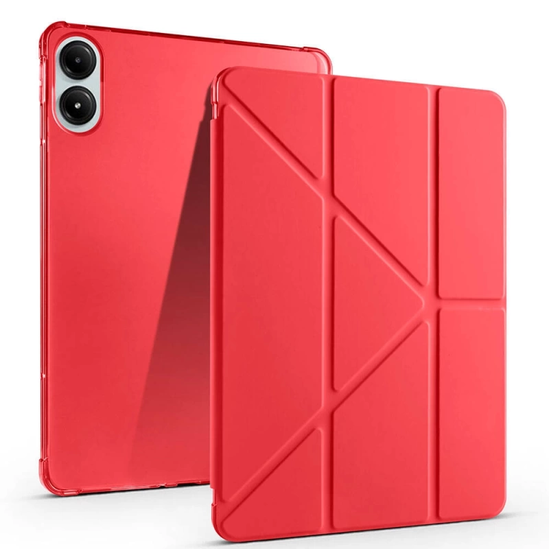 Xiaomi Poco Pad Kılıf Zore Tri Folding Kalem Bölmeli Standlı Kılıf