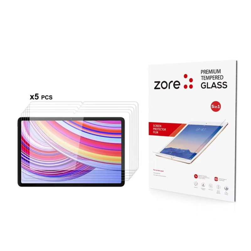 Xiaomi Poco Pad Zore 5in1 Tablet Temperli Cam Ekran Koruyucu