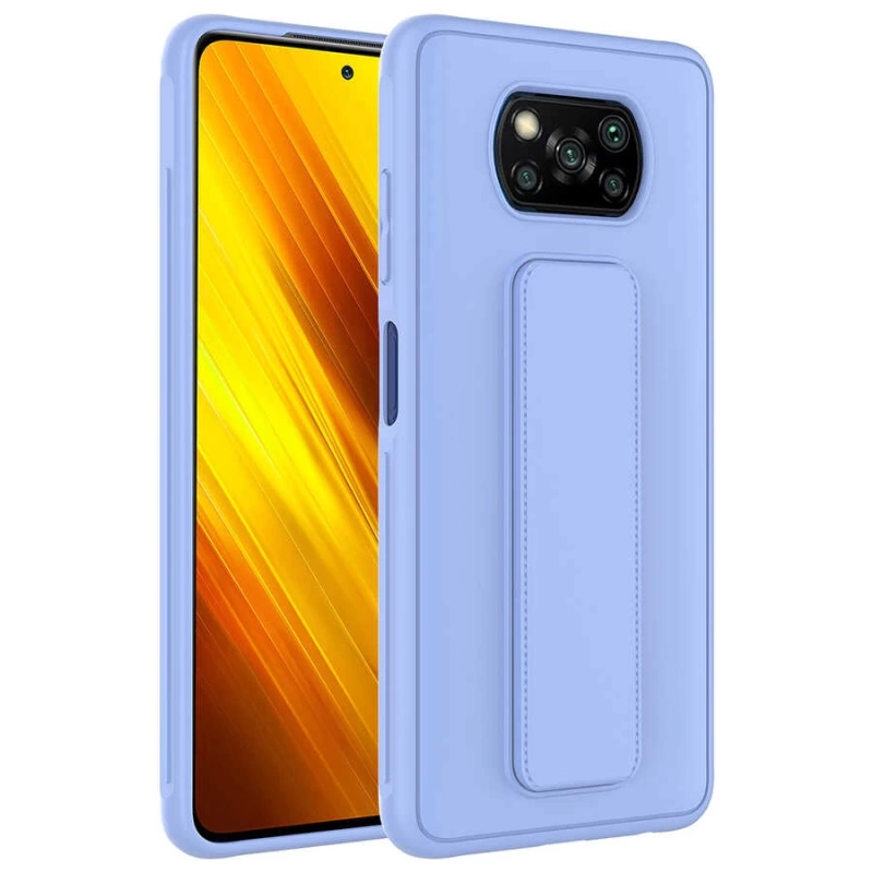 Xiaomi Poco X3 Kılıf Zore Qstand Kapak