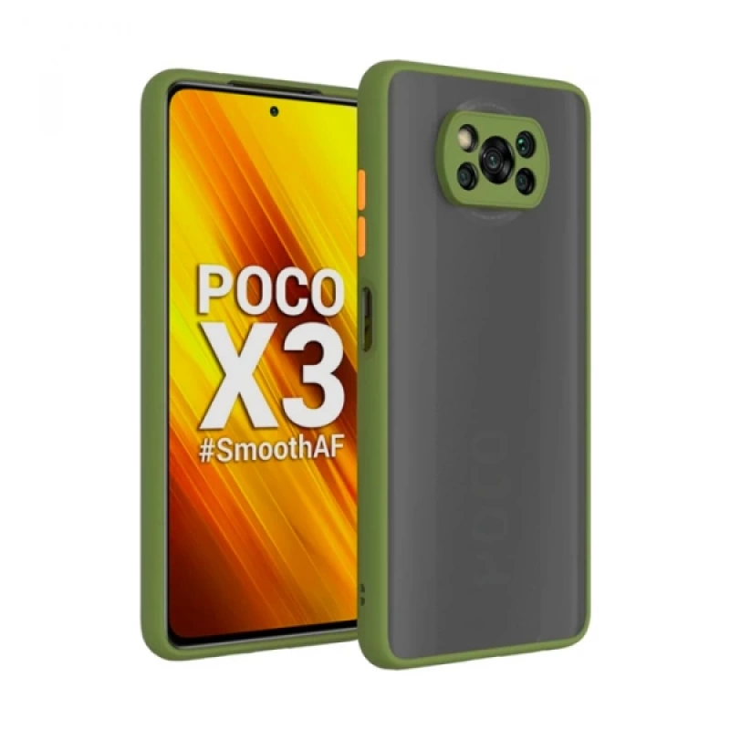 Xiaomi POCO X3 - POCO X3 Pro Kamera Korumalı Premium Silikon Kılıf