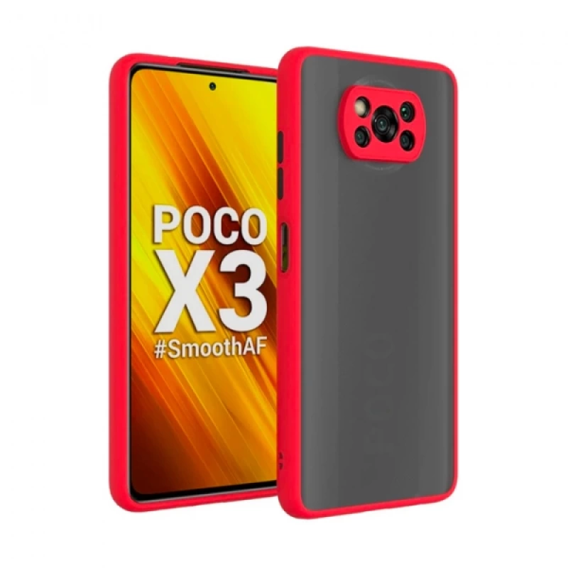 Xiaomi POCO X3 - POCO X3 Pro Kamera Korumalı Premium Silikon Kılıf