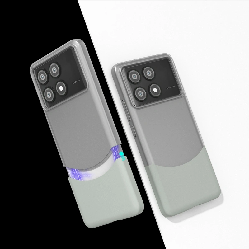 Xiaomi Poco X6 Pro Kılıf Mıknatıslı Zore Duble Kapak