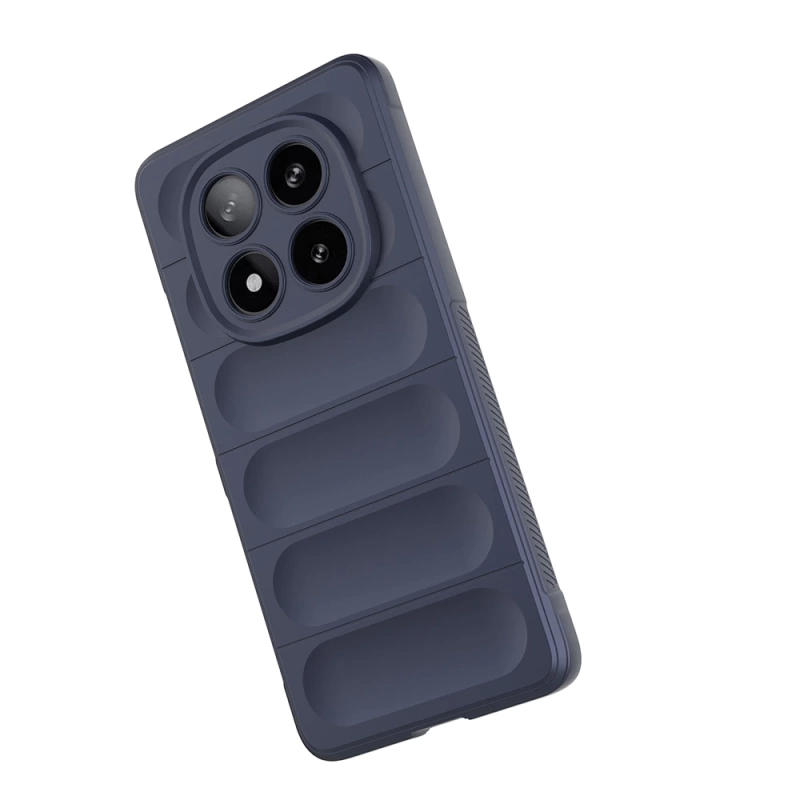 Xiaomi Poco X7 Kılıf Esnek TPU Oyuklu Arka Yüzey Tasarımlı Zore Etnik Silikon Kapak
