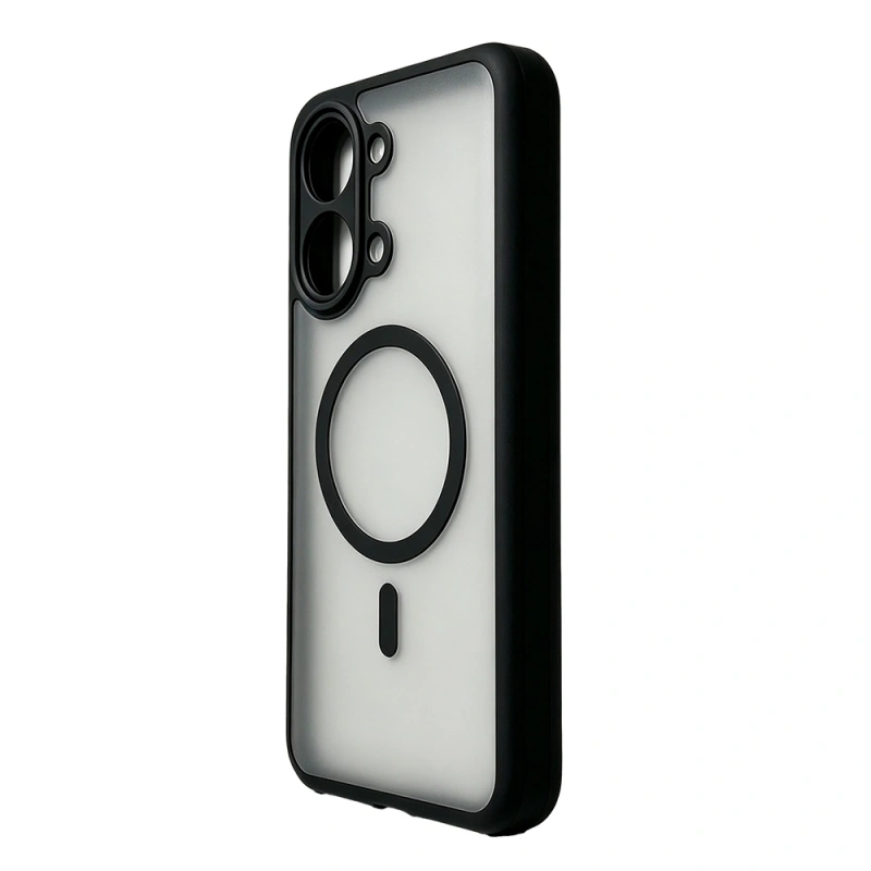 Xiaomi Poco X8 Pro Max Kılıf M-Safe Şarj Özellikli Kamera Korumalı Zore Lunex Kapak