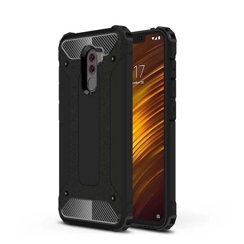 Xiaomi Pocophone F1 Kılıf Zore Crash Silikon Kapak