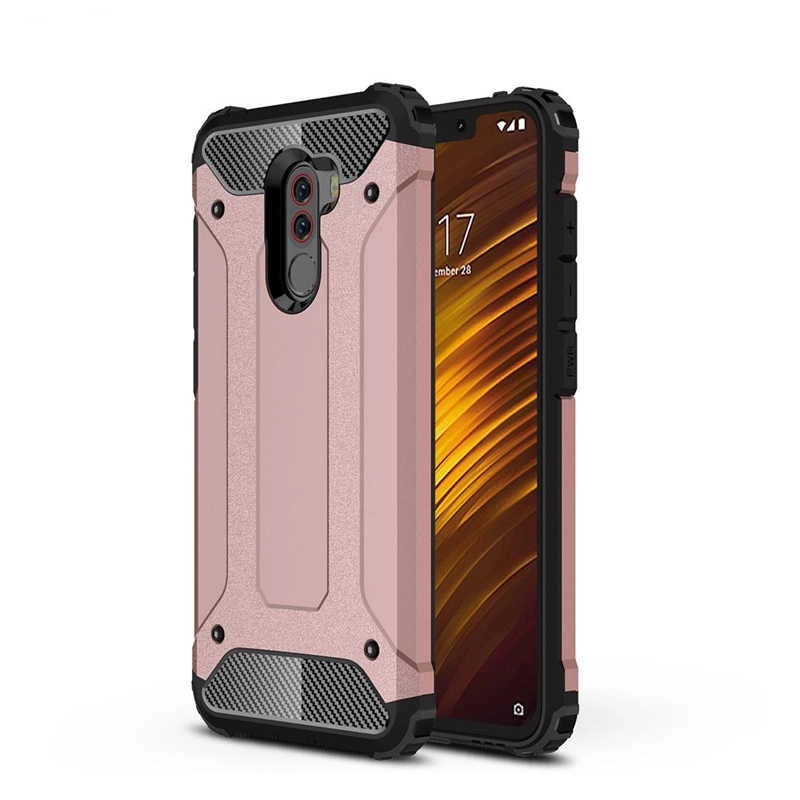 Xiaomi Pocophone F1 Kılıf Zore Crash Silikon Kapak