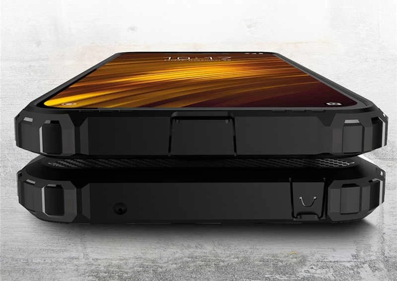Xiaomi Pocophone F1 Kılıf Zore Crash Silikon Kapak