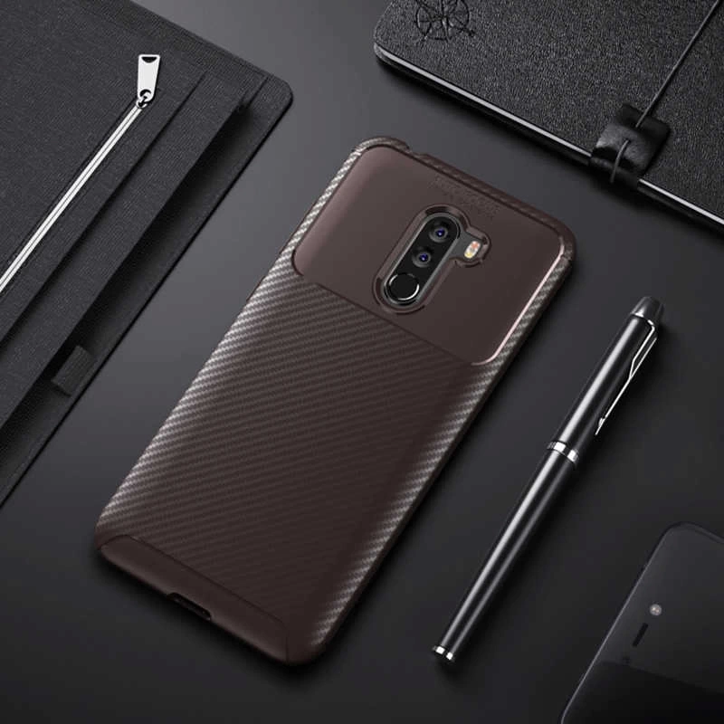 Xiaomi Pocophone F1 Kılıf Zore Negro Silikon Kapak