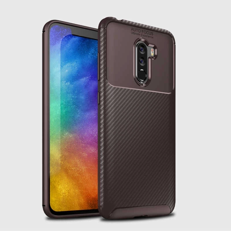 Xiaomi Pocophone F1 Kılıf Zore Negro Silikon Kapak