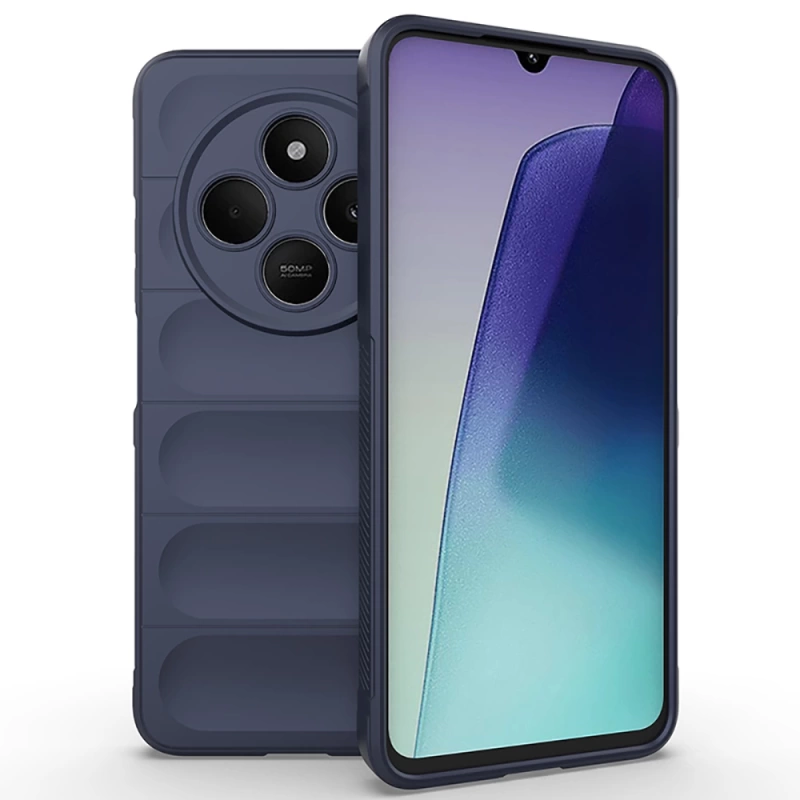 Xiaomi Redmi 14C 4G Kılıf Esnek TPU Oyuklu Arka Yüzey Tasarımlı Zore Etnik Silikon Kapak