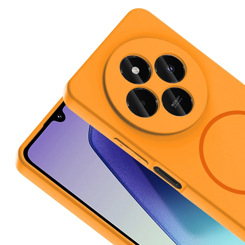 Xiaomi Redmi 14C Kılıf M-safe Şarj Özellikli Zore Meta Kapak