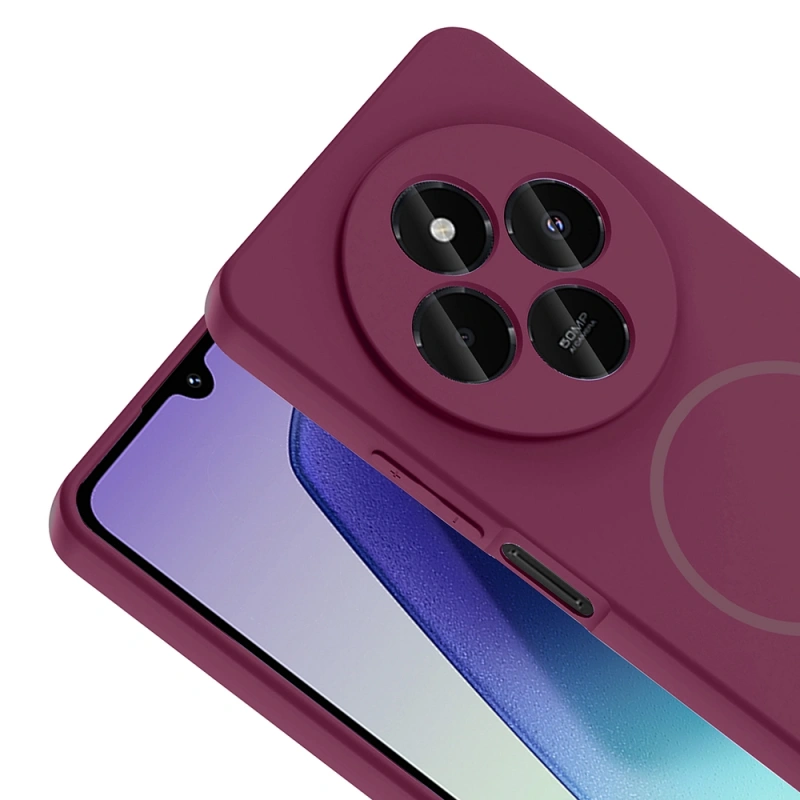 Xiaomi Redmi 14C Kılıf M-safe Şarj Özellikli Zore Meta Kapak