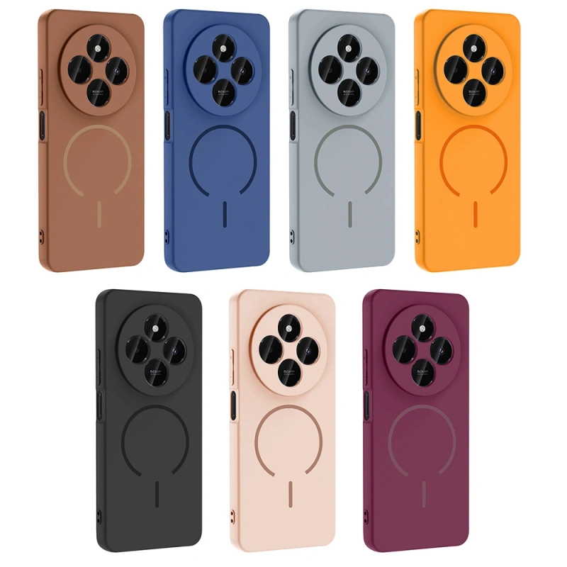 Xiaomi Redmi 14C Kılıf M-safe Şarj Özellikli Zore Meta Kapak