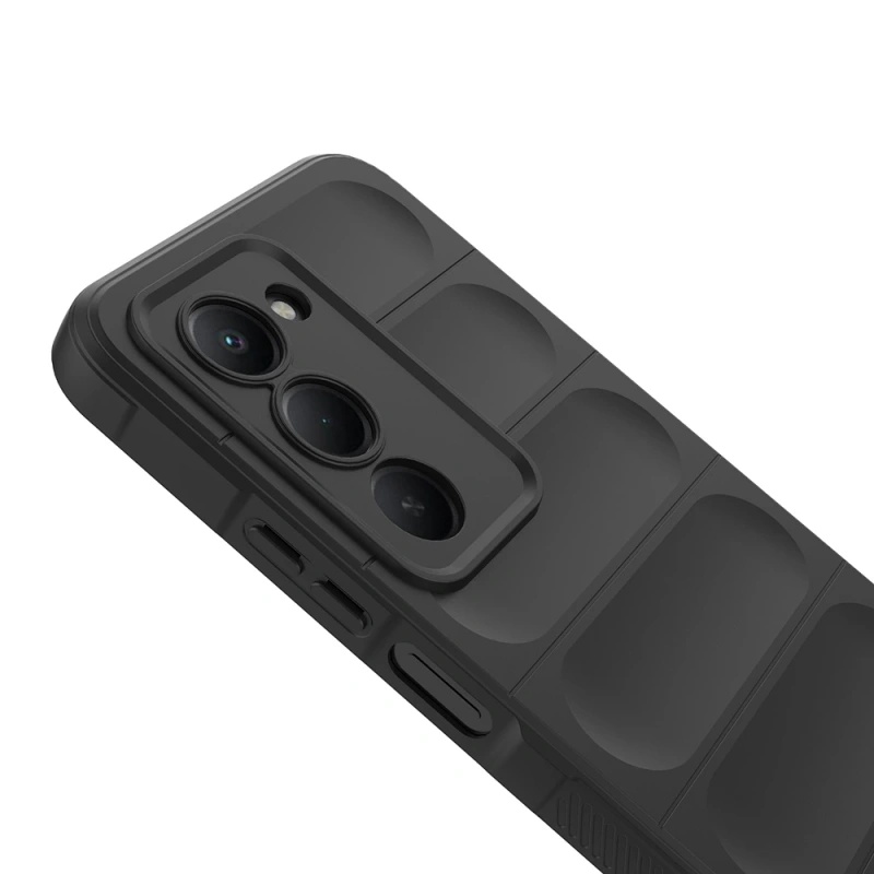 Xiaomi Redmi 15 Kılıf Esnek TPU Oyuklu Arka Yüzey Tasarımlı Zore Etnik Silikon Kapak