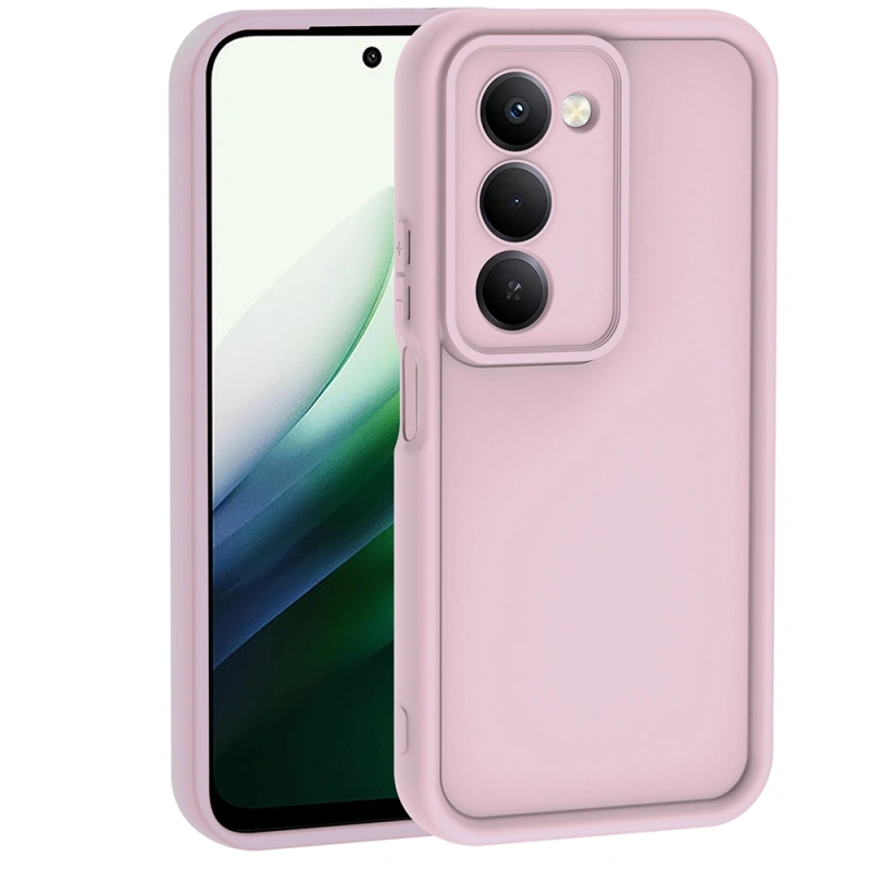 Xiaomi Redmi 15 Kılıf Kamera Korumalı Zore Ananas Kapak