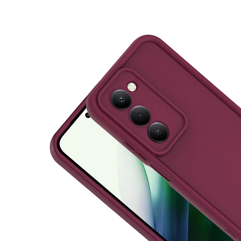 Xiaomi Redmi 15 Kılıf Kamera Korumalı Zore Ananas Kapak