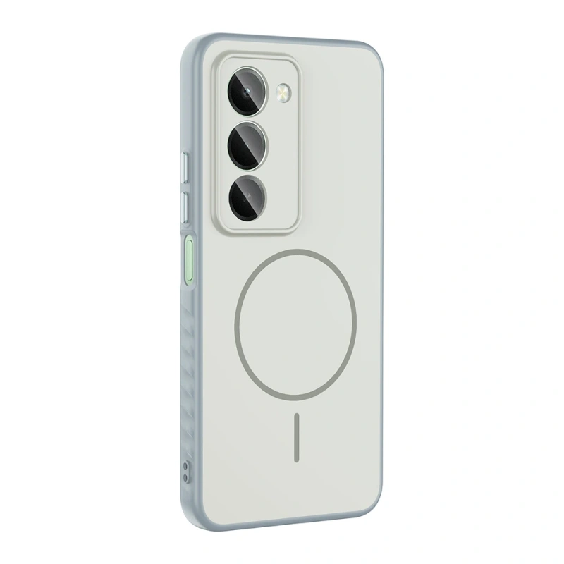 Xiaomi Redmi 15 Kılıf M-safe Şarj Özellikli Zore Tea Kapak