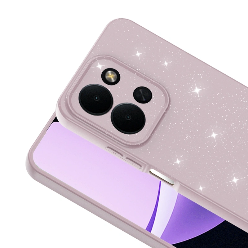 Xiaomi Redmi 15C Kılıf Kamera Korumalı Simli Lüks Zore Koton Kapak