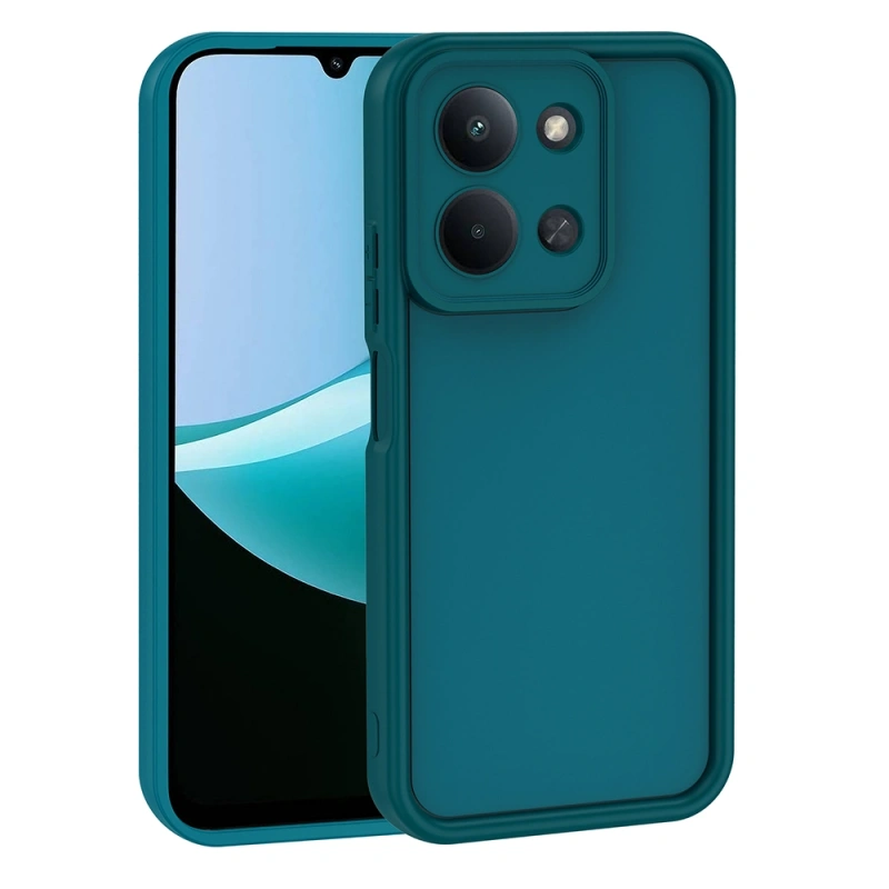 Xiaomi Redmi 15C Kılıf Kamera Korumalı Zore Ananas Kapak