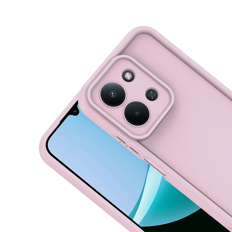 Xiaomi Redmi 15C Kılıf Kamera Korumalı Zore Ananas Kapak