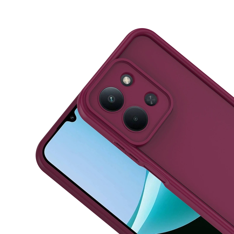 Xiaomi Redmi 15C Kılıf Kamera Korumalı Zore Ananas Kapak