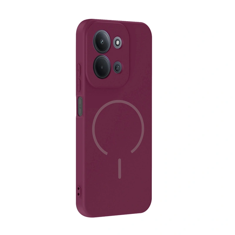 Xiaomi Redmi 15C Kılıf M-safe Şarj Özellikli Zore Meta Kapak