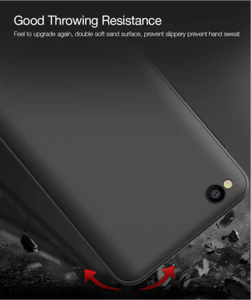 Xiaomi Redmi 4A Kılıf Zore İmax Silikon Kamera Korumalı