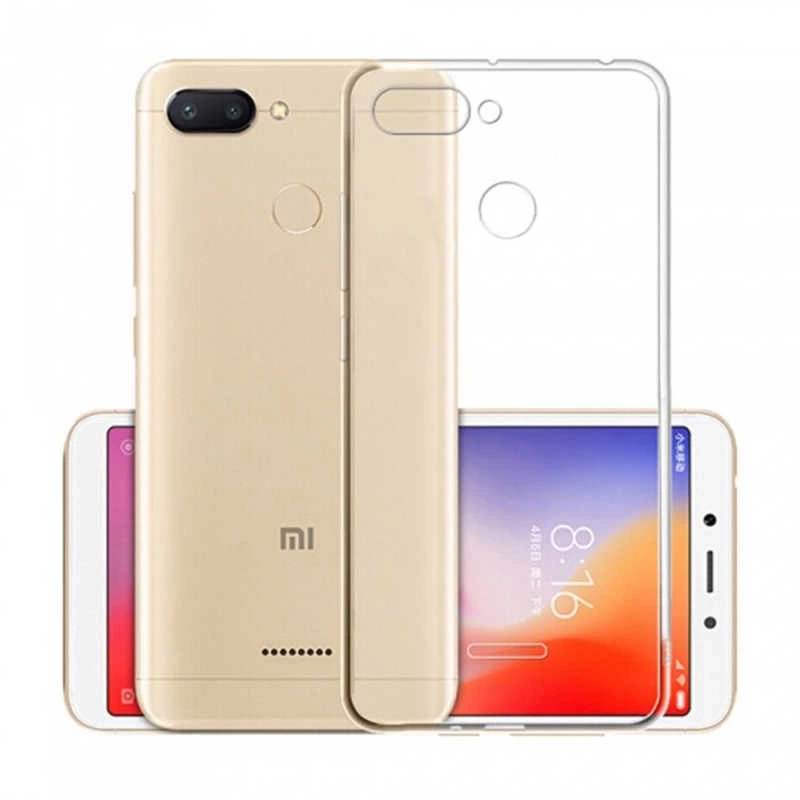 Xiaomi Redmi 6 Kılıf Zore Süper Silikon Kapak