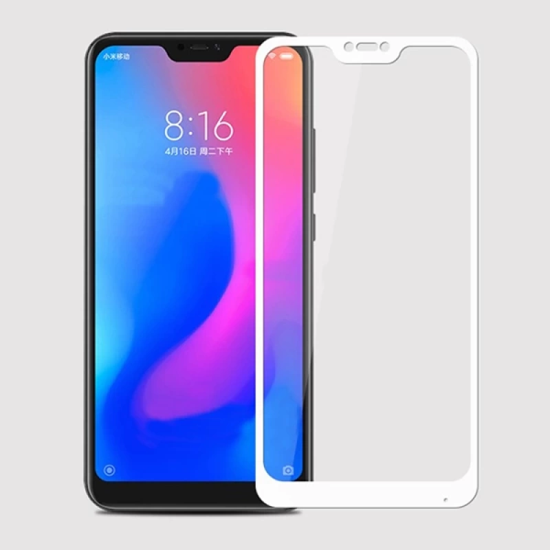 Xiaomi Redmi 6 Pro,A2 Lite Full 3d Kırılmaz Cam Ekran Koruyucu