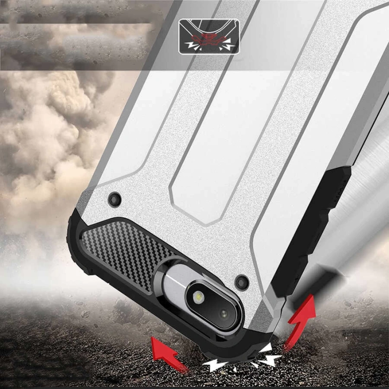 Xiaomi Redmi 6A Kılıf Zore Crash Silikon Kapak