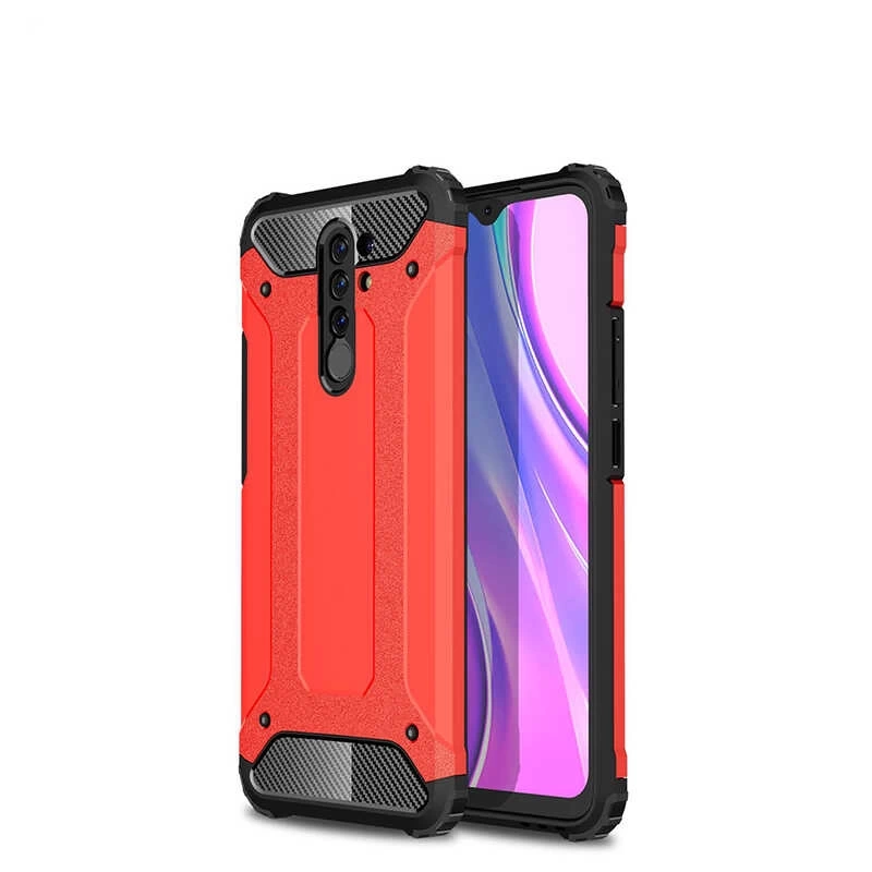 Xiaomi Redmi 9 Kılıf Zore Crash Silikon Kapak