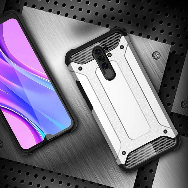 Xiaomi Redmi 9 Kılıf Zore Crash Silikon Kapak