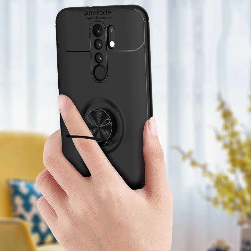 Xiaomi Redmi 9 Kılıf Zore Ravel Silikon Kapak