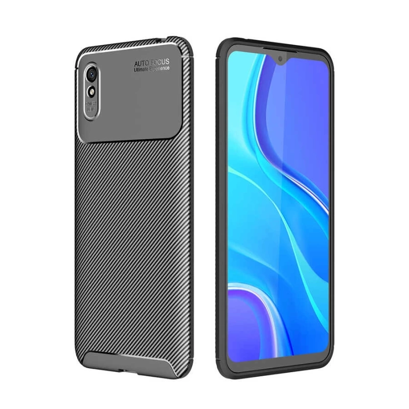 More TR Xiaomi Redmi 9A Kılıf Zore Negro Silikon Kapak