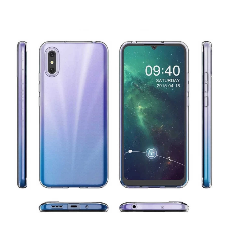 Xiaomi Redmi 9A Kılıf Zore Süper Silikon Kapak