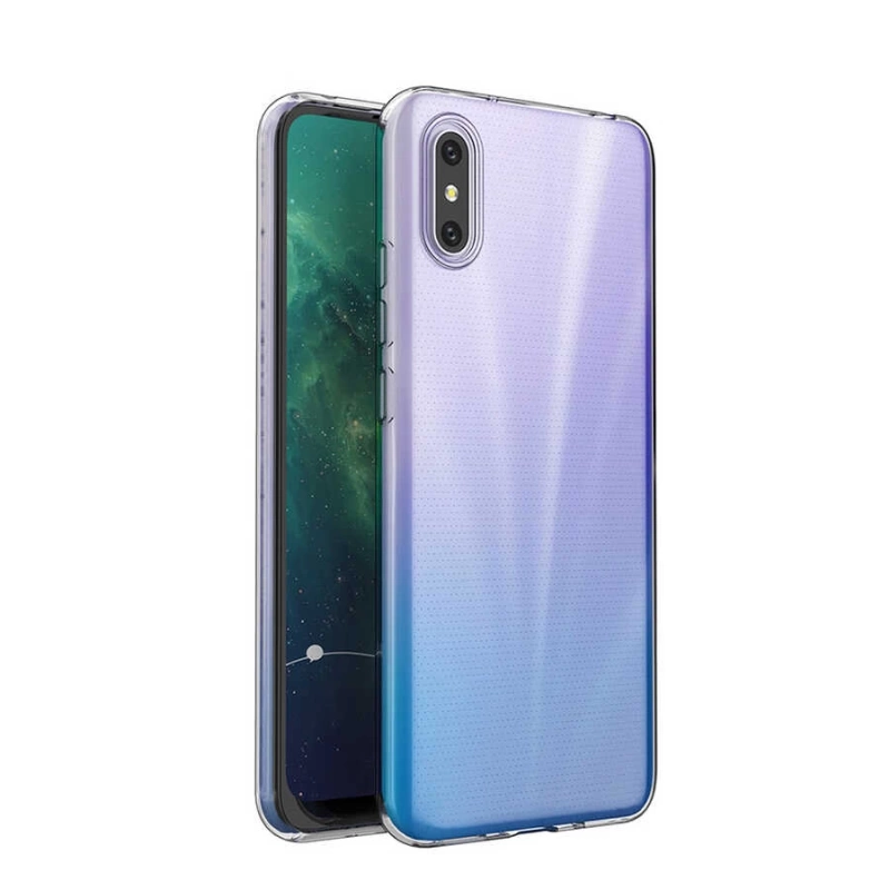 More TR Xiaomi Redmi 9A Kılıf Zore Süper Silikon Kapak