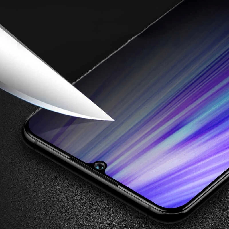 Xiaomi Redmi 9A Zore New 5D Privacy Temperli Ekran Koruyucu