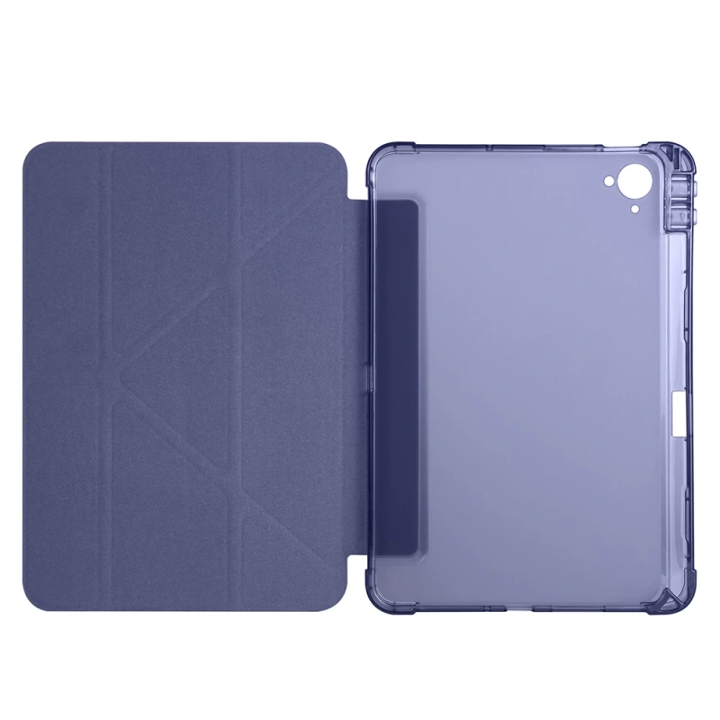 Xiaomi Redmi K Pad Kılıf Zore Tri Folding Kalem Bölmeli Standlı Kılıf