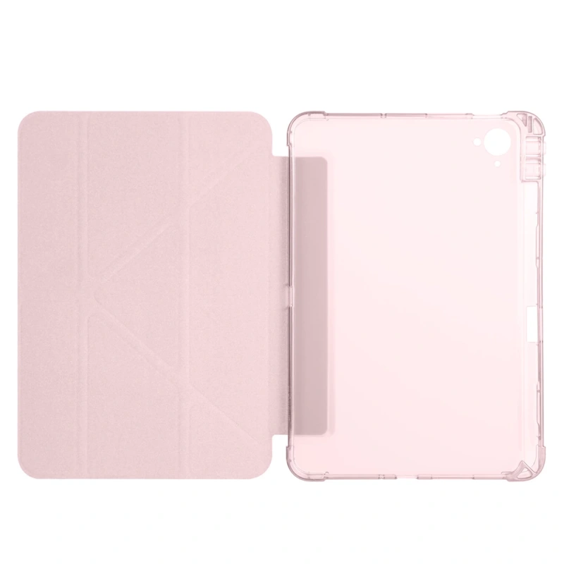 Xiaomi Redmi K Pad Kılıf Zore Tri Folding Kalem Bölmeli Standlı Kılıf