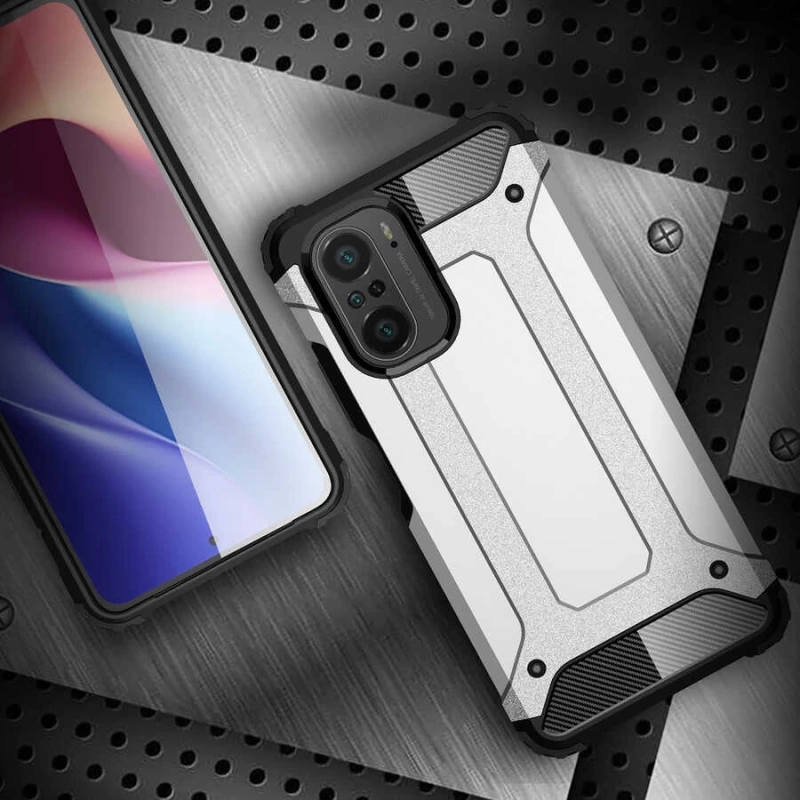 Xiaomi Redmi K40 Kılıf Zore Crash Silikon Kapak