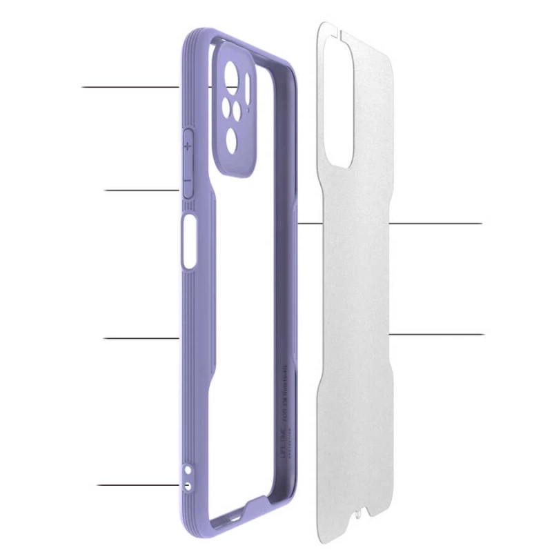 Xiaomi Redmi Note 10 Kılıf Zore Parfe Kapak