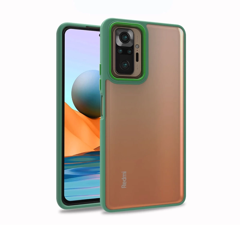 Xiaomi Redmi Note 10 Pro Kılıf Zore Flora Kapak